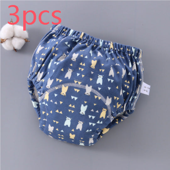 3-Pack Washable Baby Training Pants