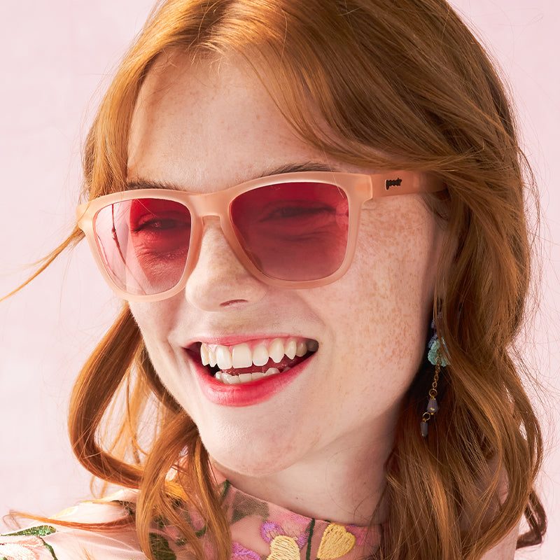 Don't Make Me Blush Polarized Sports Sunglasses