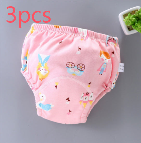 3-Pack Washable Baby Training Pants