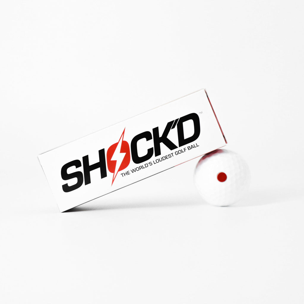 SHOCK'D Golf Balls – Buy 3, Get 1 Free Bundle
