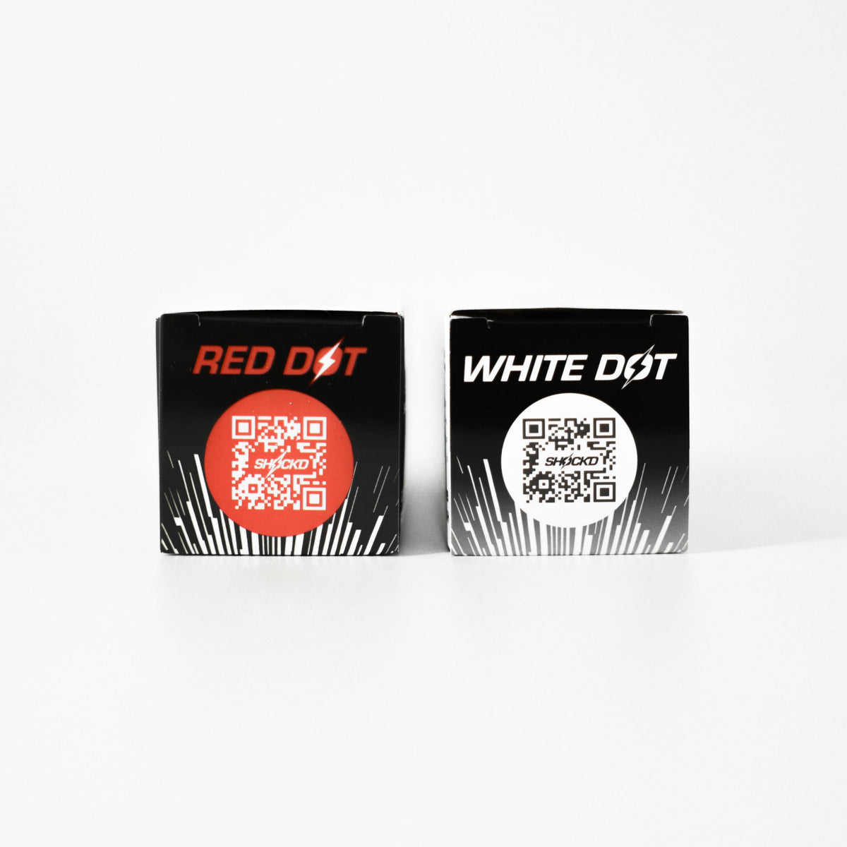 SHOCK'D Golf Balls – Mega Pack (4 Red + 4 White)