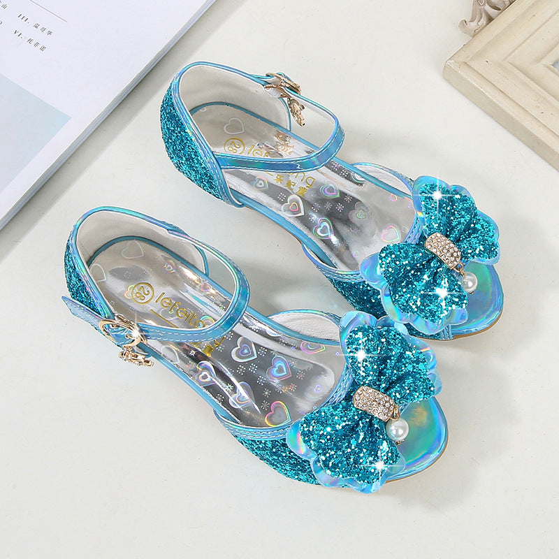 Girls Bow Princess Sandals – product view 3