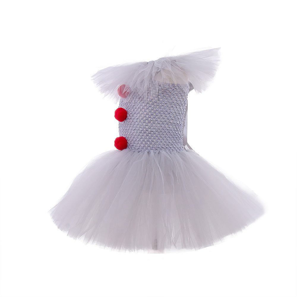 Kids Mesh Princess Costume Set