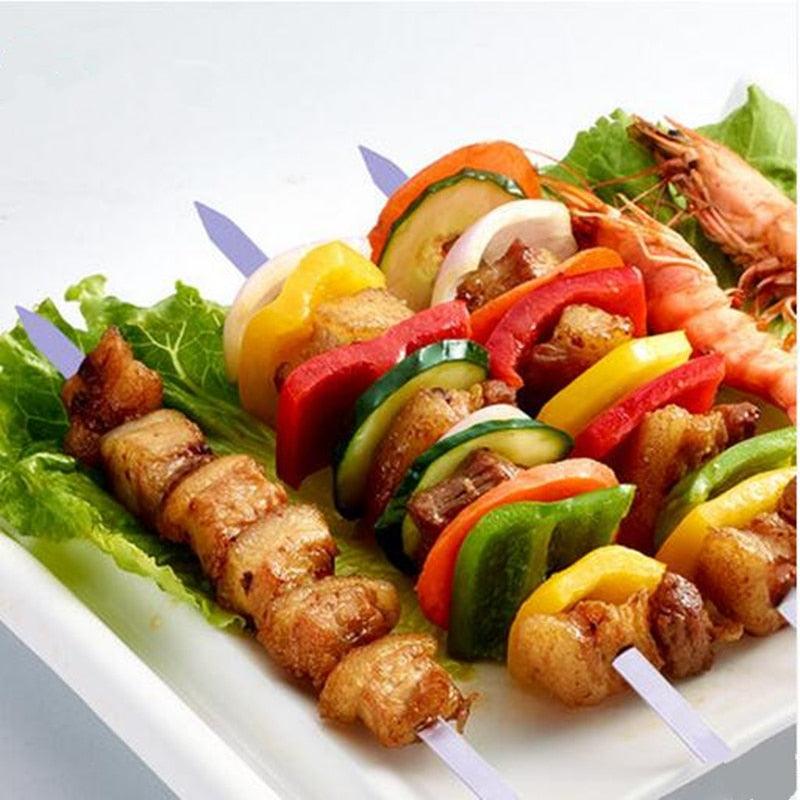 Reusable Stainless-Steel BBQ Skewers – product view 3