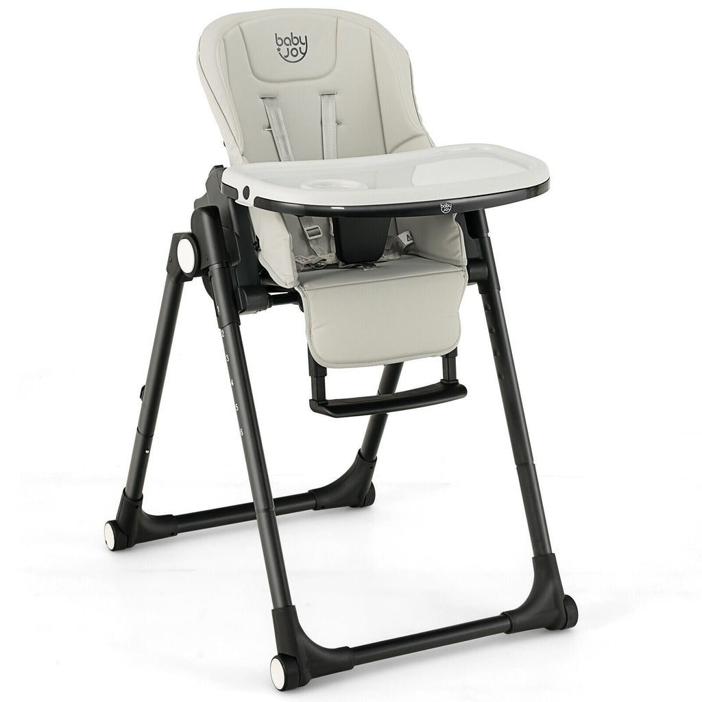 4-in-1 Baby High Chair with 6 Adjustable Heights