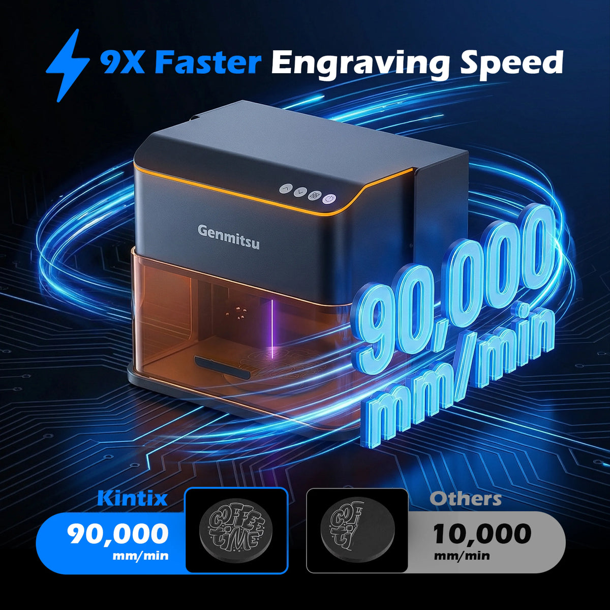 Genmitsu Kintix Hybrid Galvo Laser Engraver