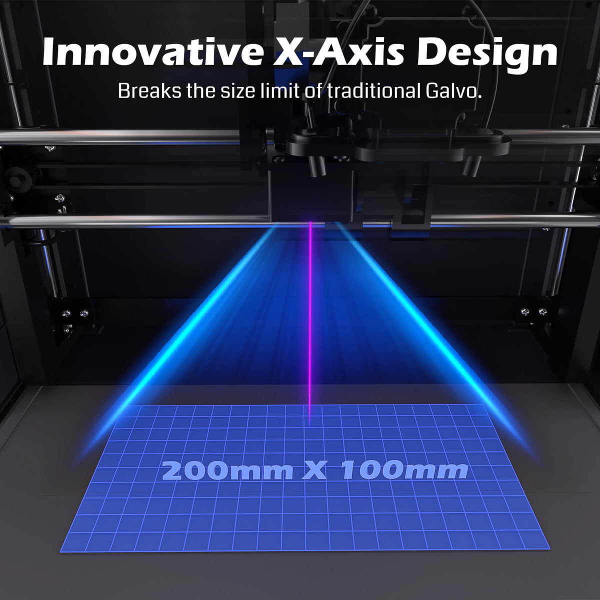 Genmitsu Kintix Hybrid Galvo Laser Engraver