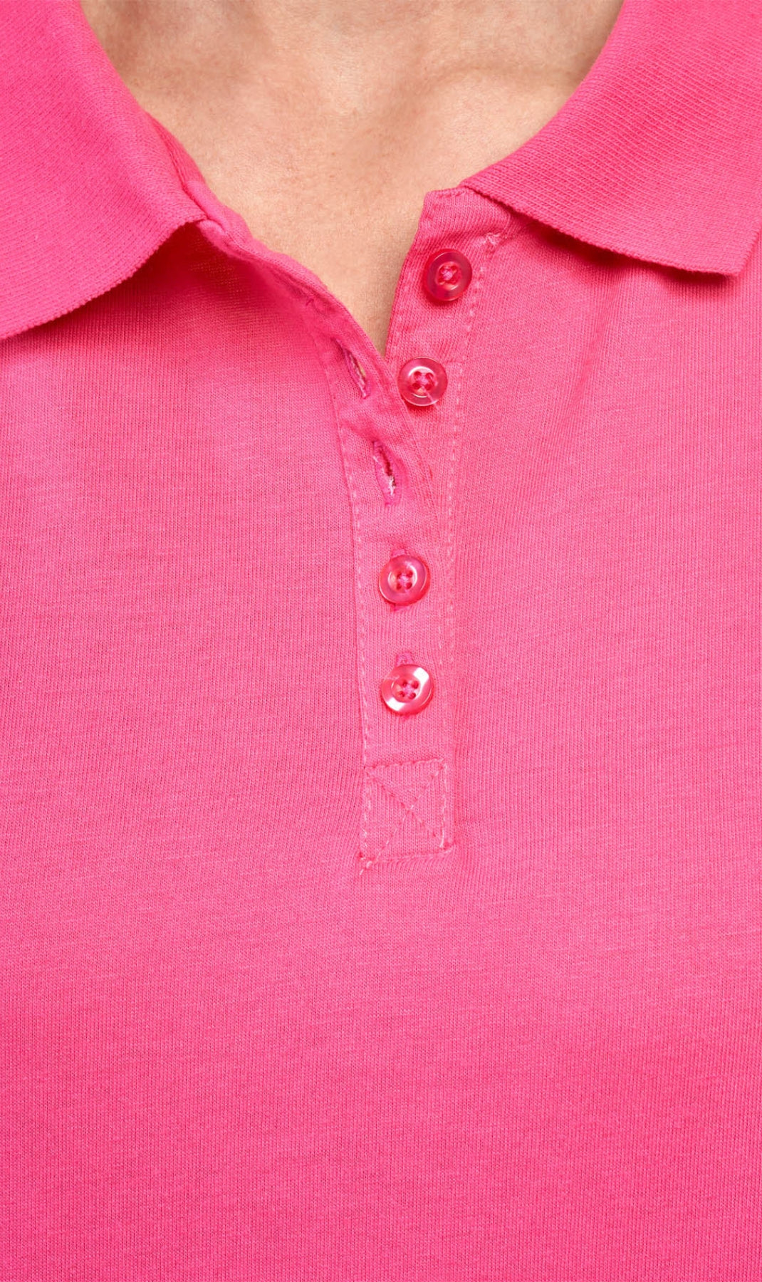 Women’s Relaxed-Fit Pique Knit Golf Polo