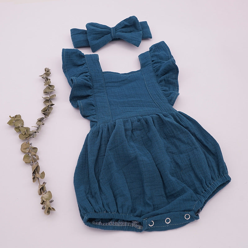 Baby Birthday Photo Romper