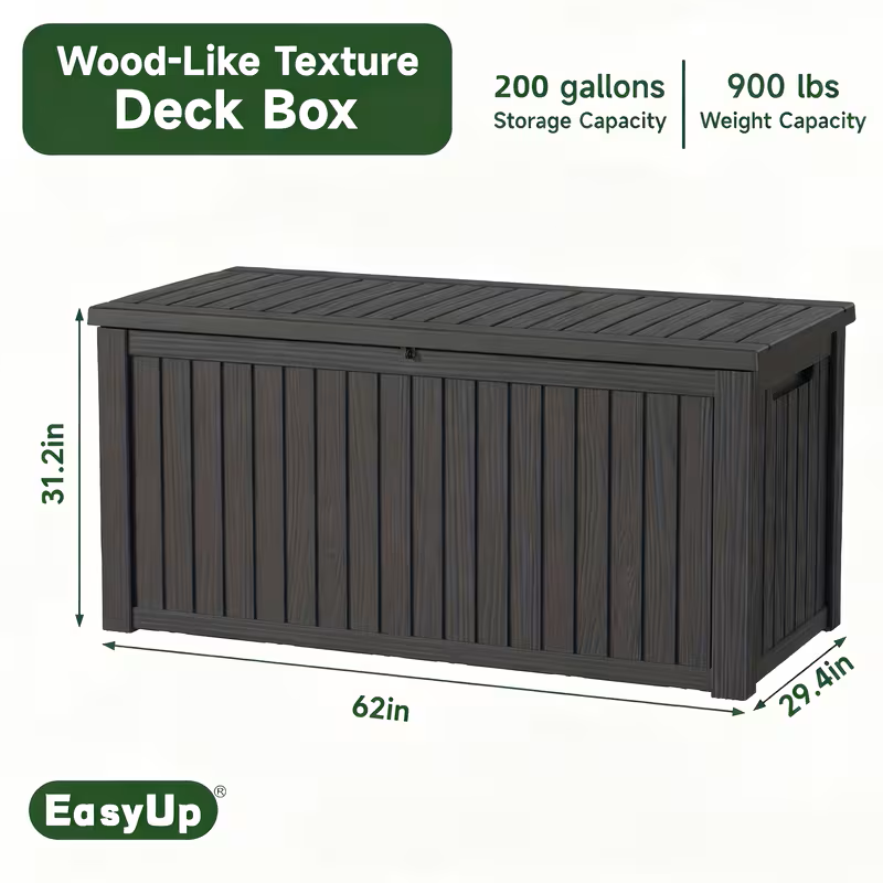 75-Gallon Outdoor Deck Storage Box