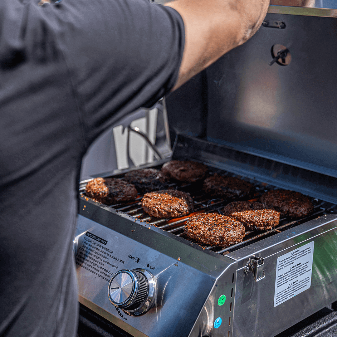 Portable Stainless Steel Tabletop Propane Grill