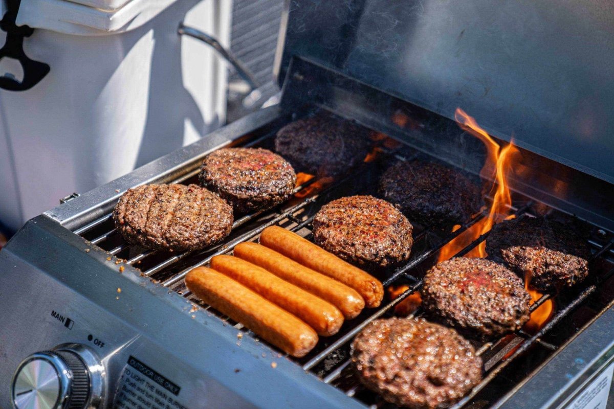 Portable Stainless Steel Tabletop Propane Grill