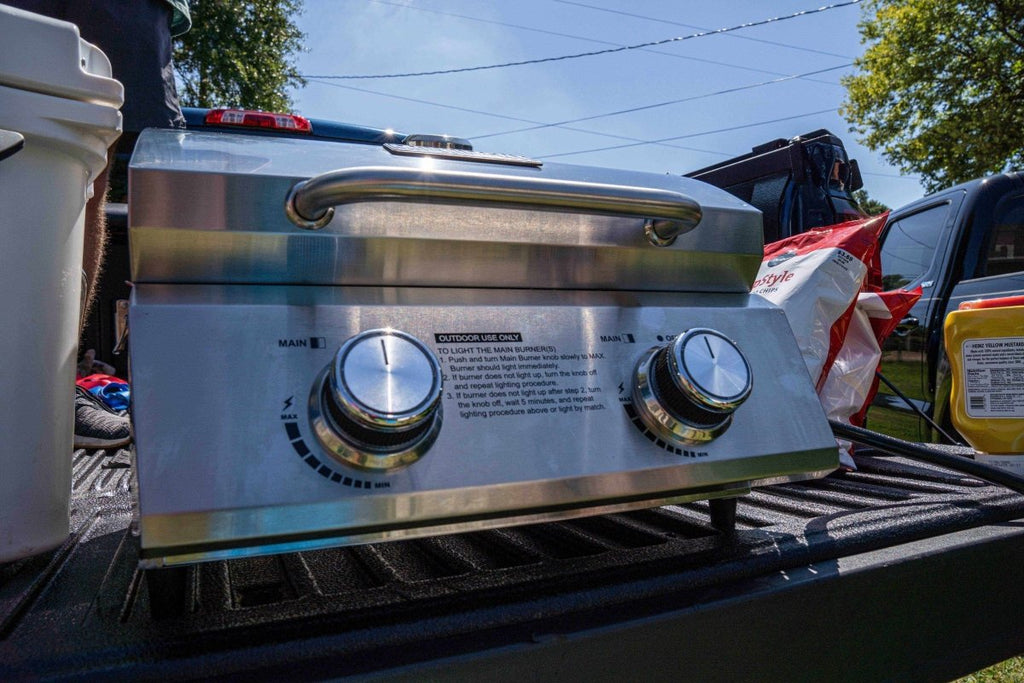 Portable Stainless Steel Tabletop Propane Grill
