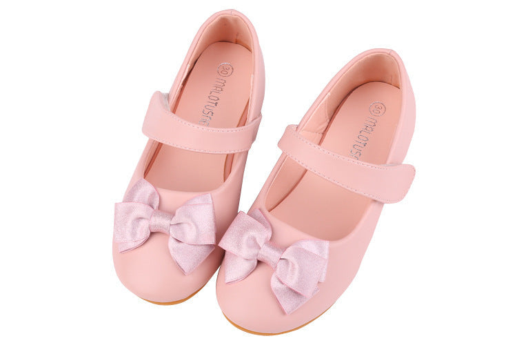 Girls Bow-Detail Princess Shoes – product view 1