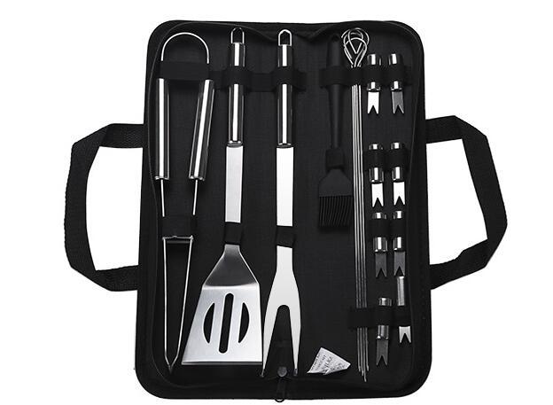 Portable Stainless-Steel BBQ Tool Set – product view 9