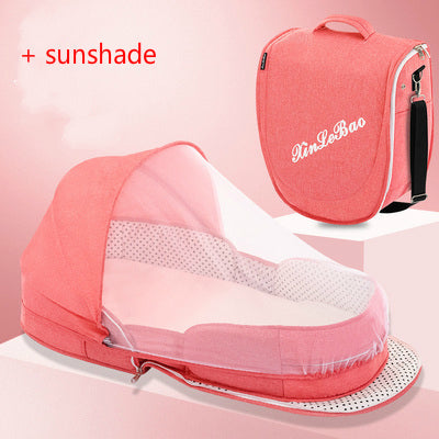 Portable Folding Baby Bassinet & Carry Bag