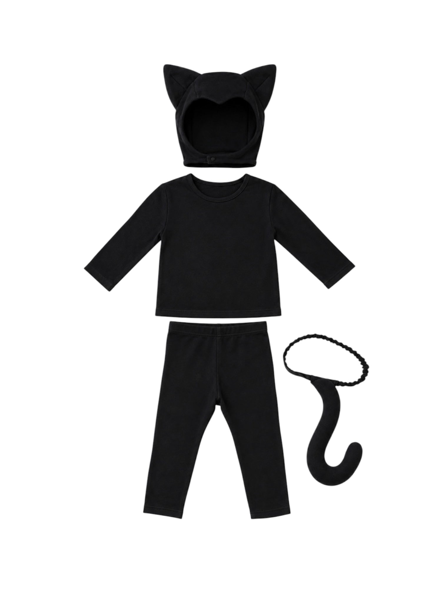 Black Cat Costume for Kids – product view 5