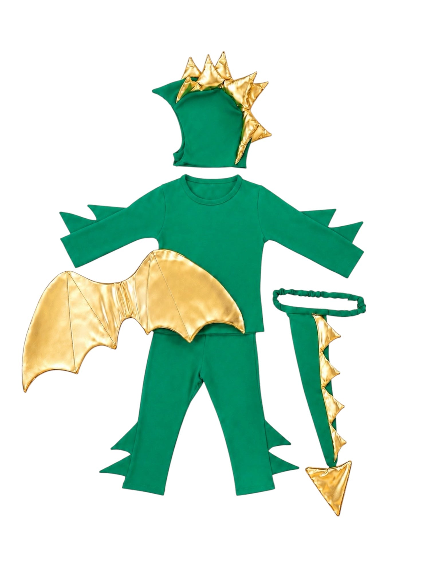 Green Dragon Baby & Toddler Costume – product view 2