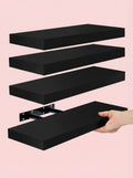 4-Pack 15.8" Floating Wall Shelves