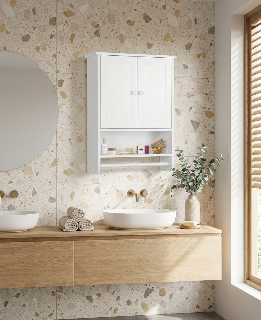 Modern Wall-Mounted Storage Cabinet