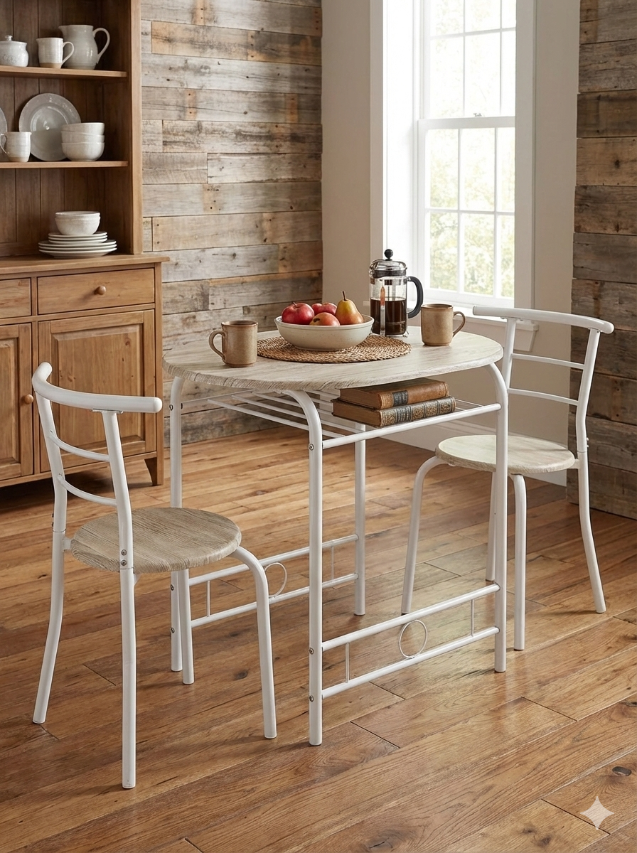3-Piece Dining Set for 2