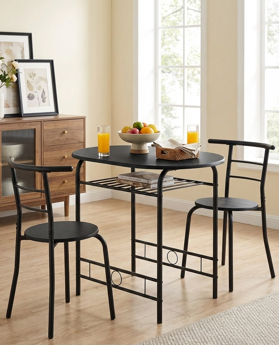 3-Piece Dining Set for 2