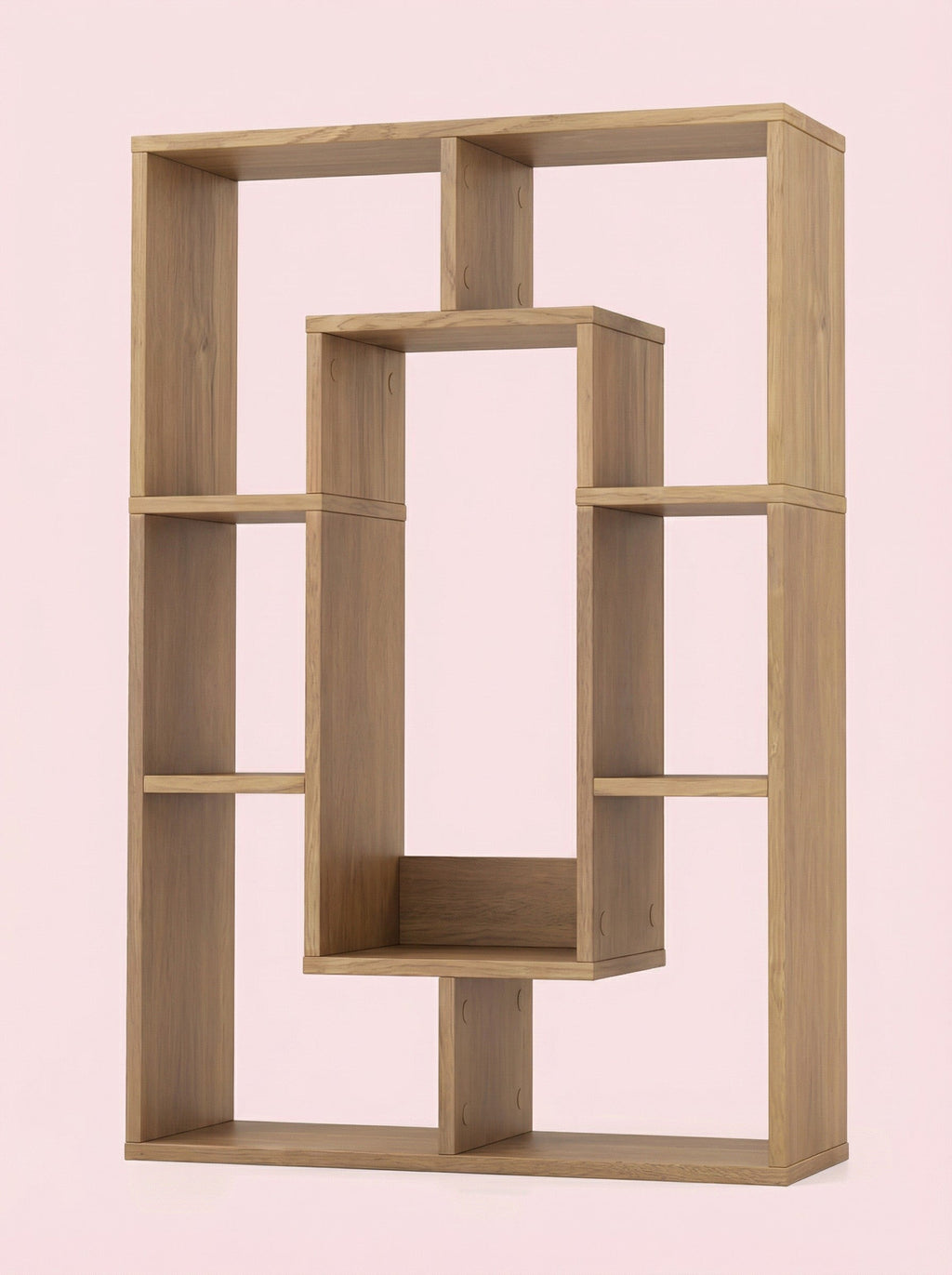 7-Tier Cube Bookshelf for Small Spaces