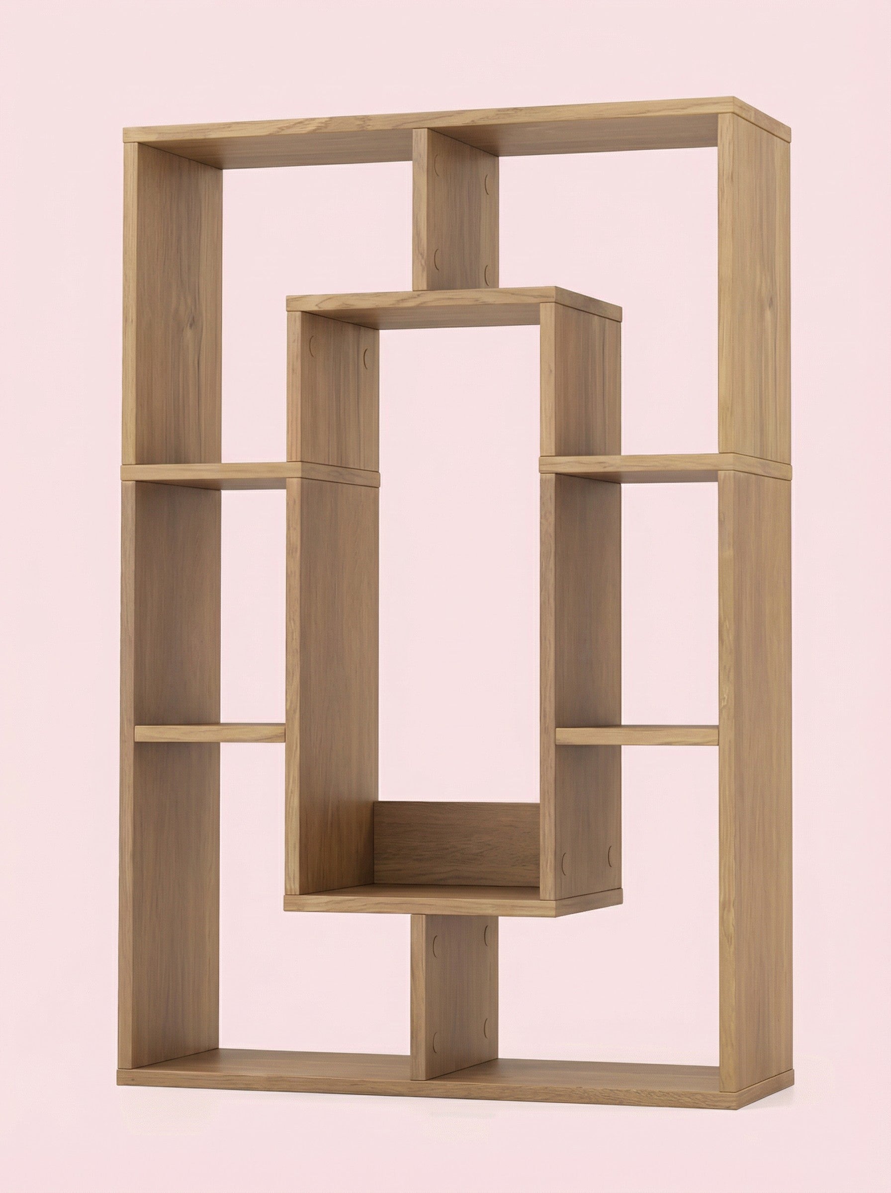 7-Tier Cube Bookshelf for Small Spaces
