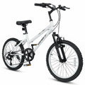 20-Inch Kids 7-Speed Mountain Bike – White or Black