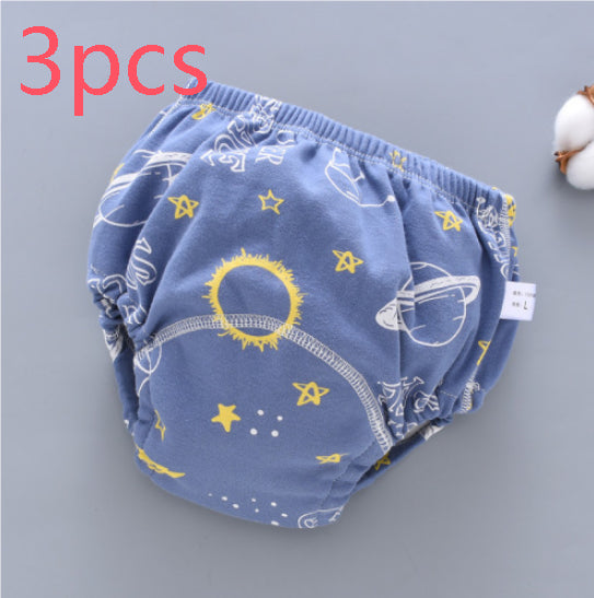 3-Pack Washable Baby Training Pants