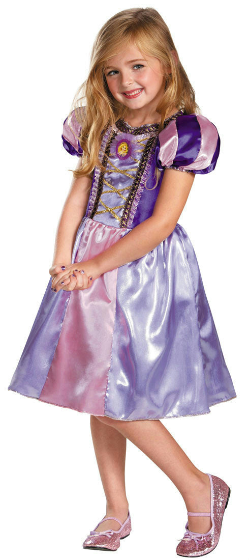Disney Tangled Rapunzel Sparkle Girls Costume – product view 1