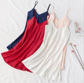 Silky Satin Short Nightdress