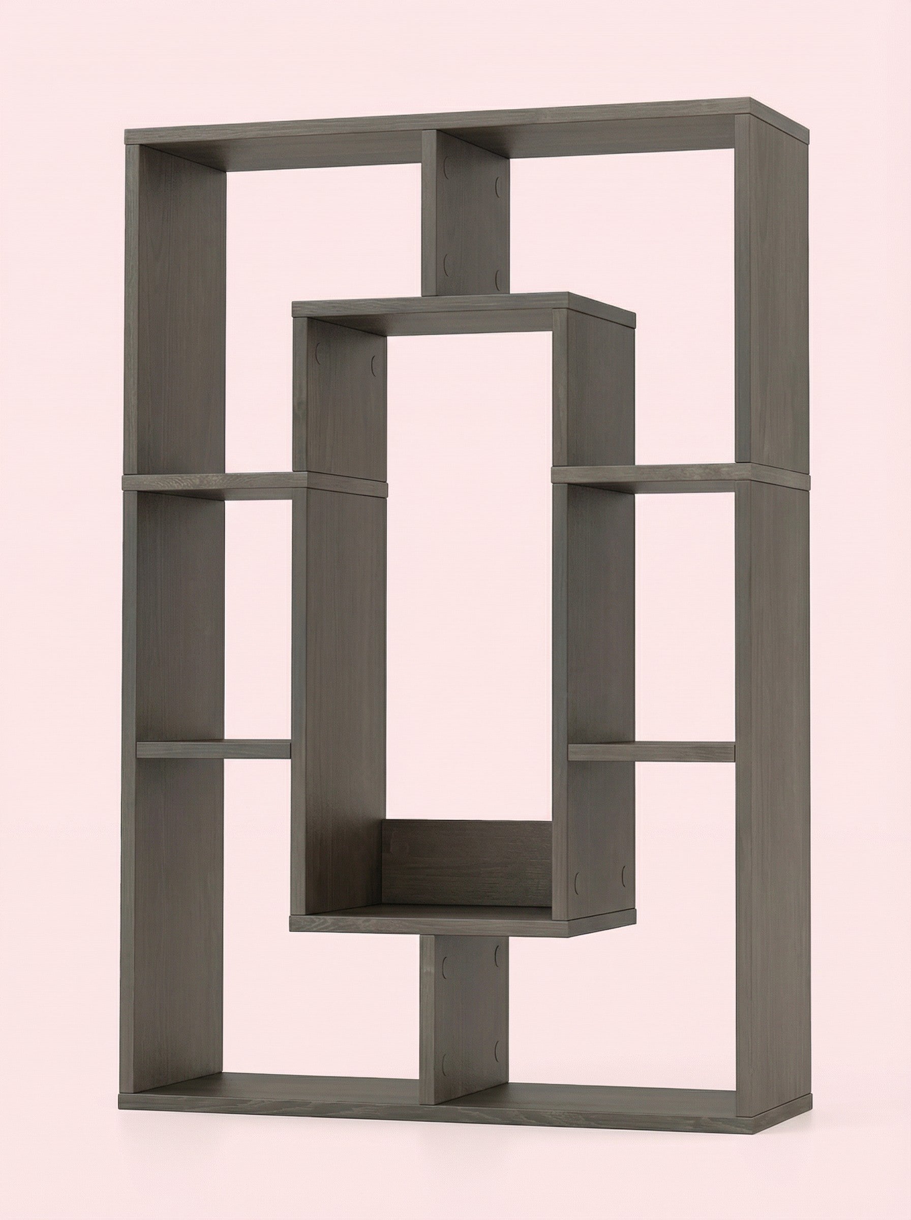 7-Tier Cube Bookshelf for Small Spaces
