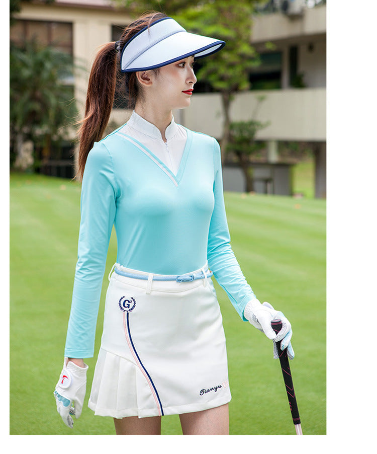 Women’s Long-Sleeve Golf Top – product view 6