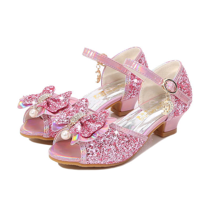 Girls Bow Princess Sandals – product view 5