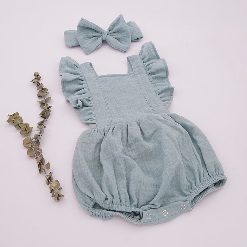 Baby Birthday Photo Romper