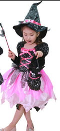 Kids Light-Up Halloween Witch Costume