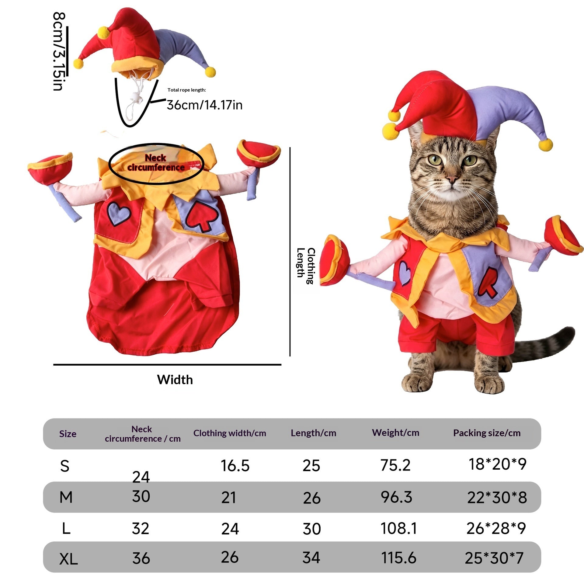 Funny Pet Costume Outfit