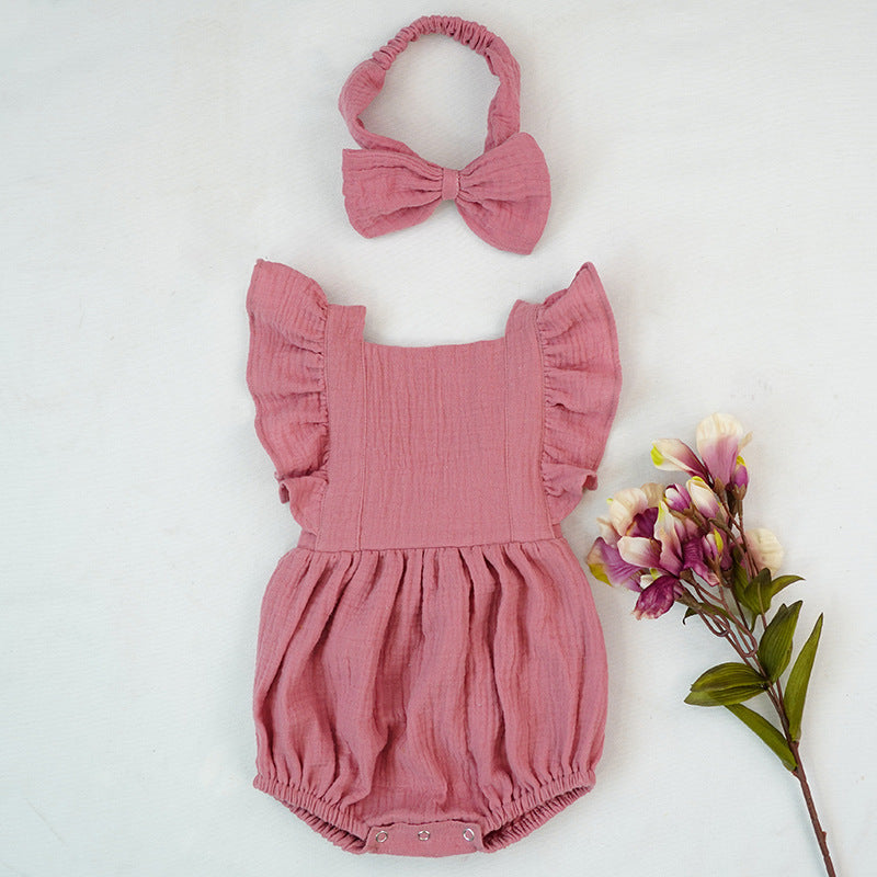 Baby Birthday Photo Romper