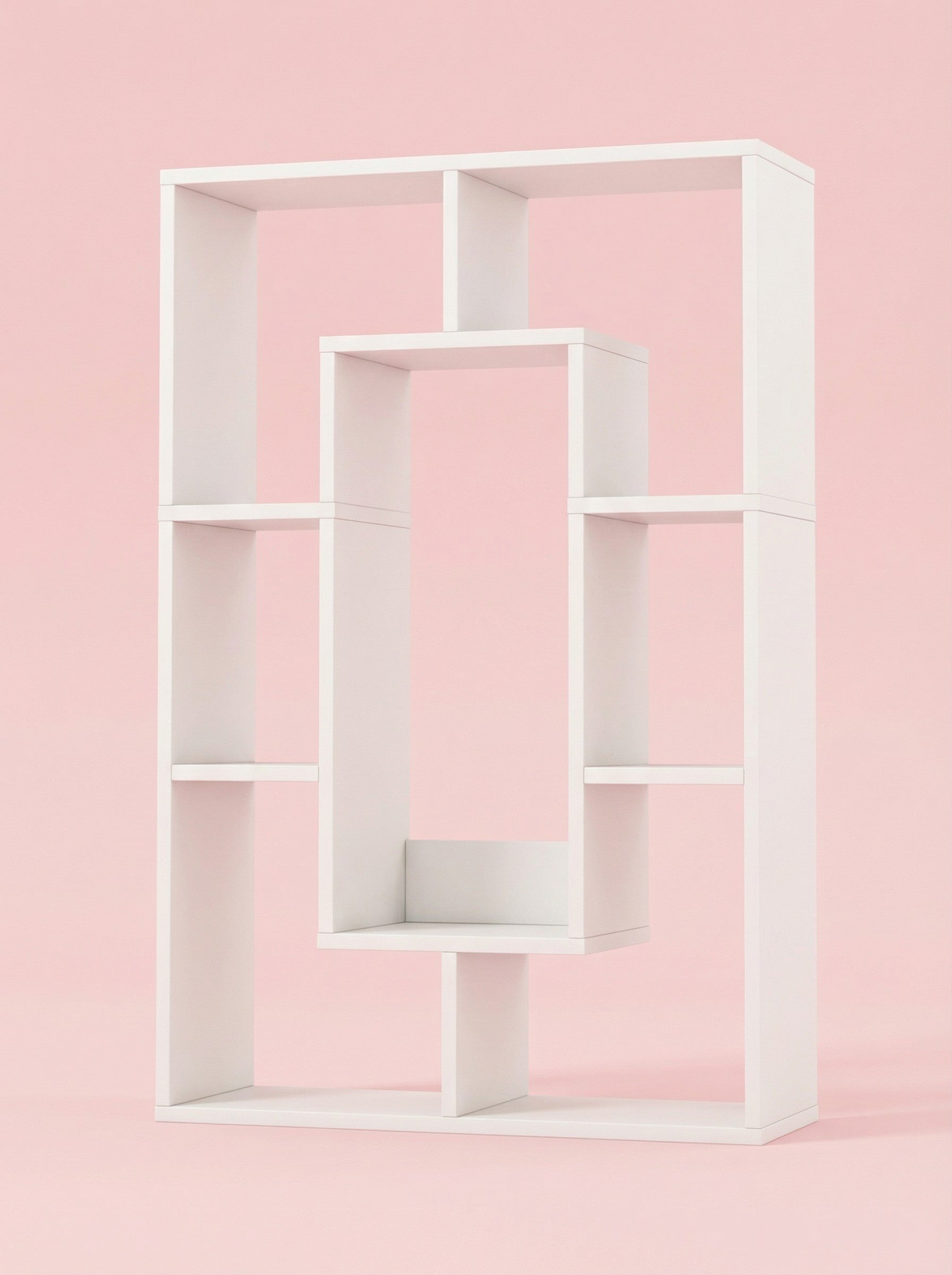 7-Tier Cube Bookshelf for Small Spaces