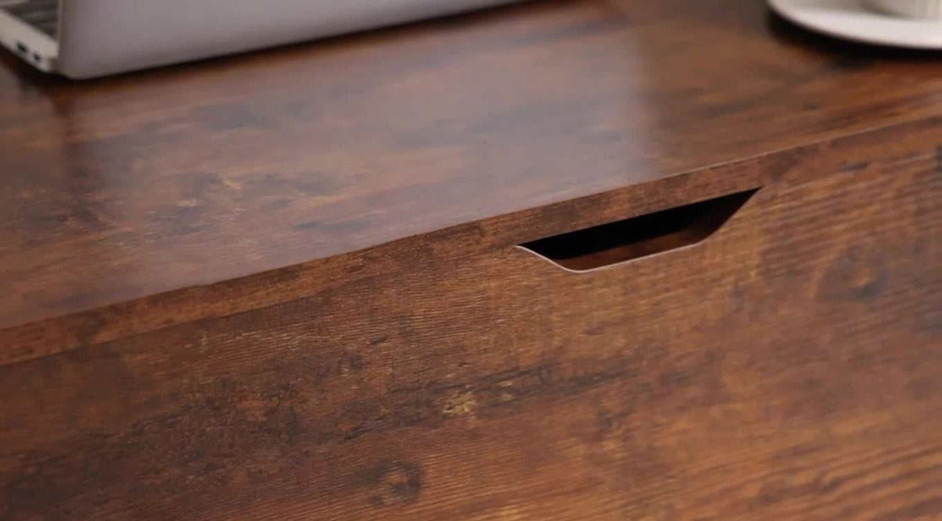 Lift-Top Coffee Table with Hidden Storage