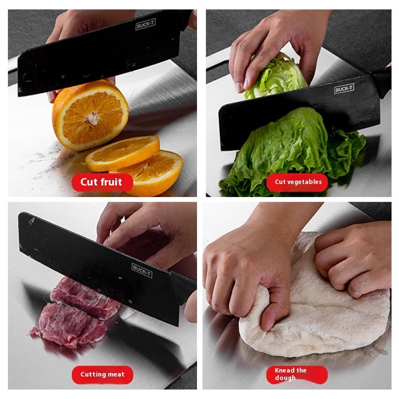 Double-Sided Stainless Steel Cutting Board