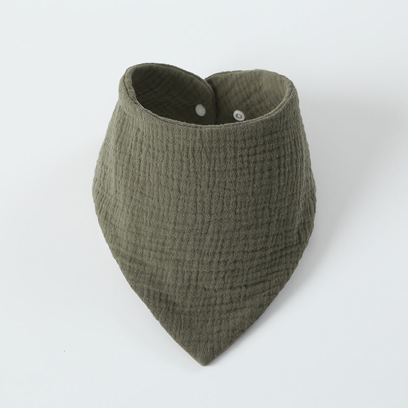 Adjustable Cotton Bandana Baby Bib