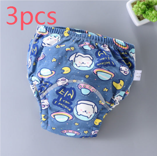 3-Pack Washable Baby Training Pants