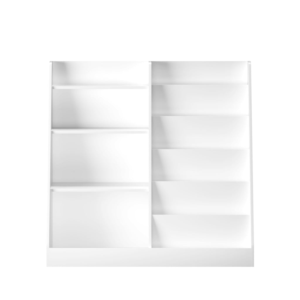 Kids Bookshelf & Toy Organizer – White