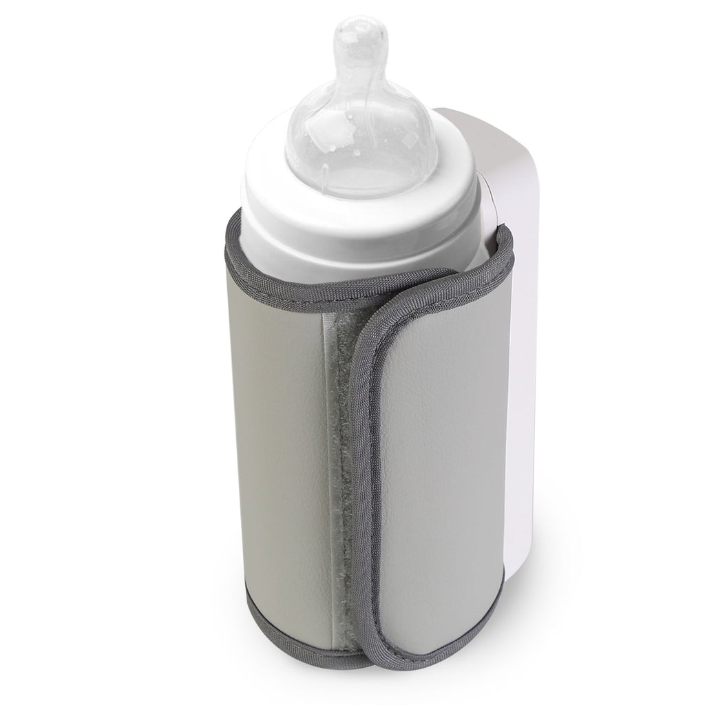 Portable Baby Bottle Warmer – USB Rechargeable, 6 Heat Settings