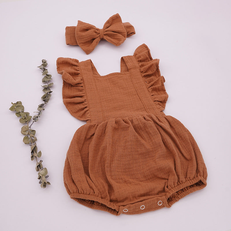 Baby Birthday Photo Romper