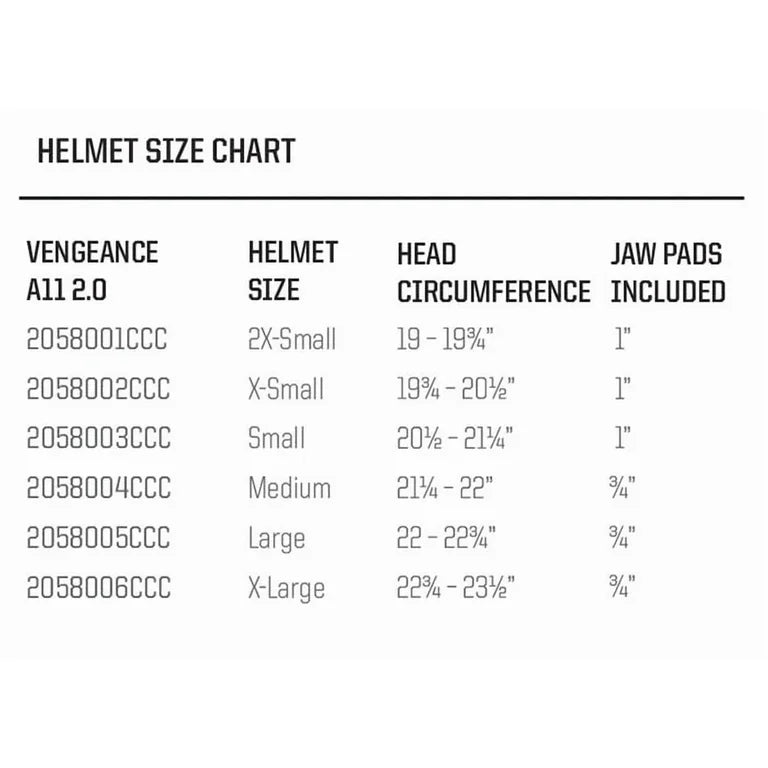 Schutt Youth Vengeance A11 2.0 Football Helmet with Facemask