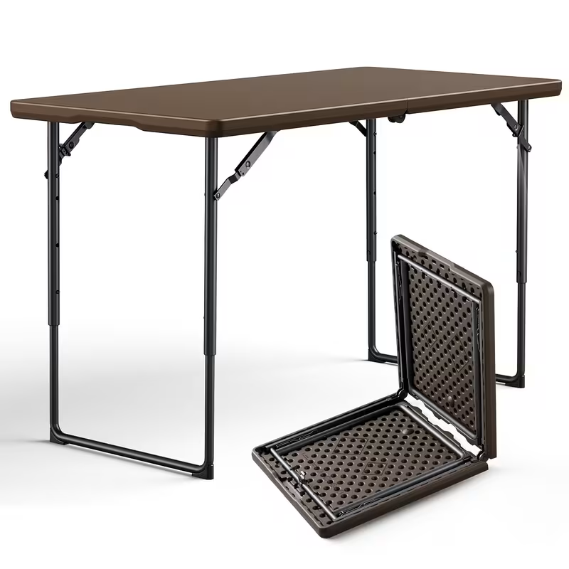 4FT/6FT Portable Plastic Folding Table