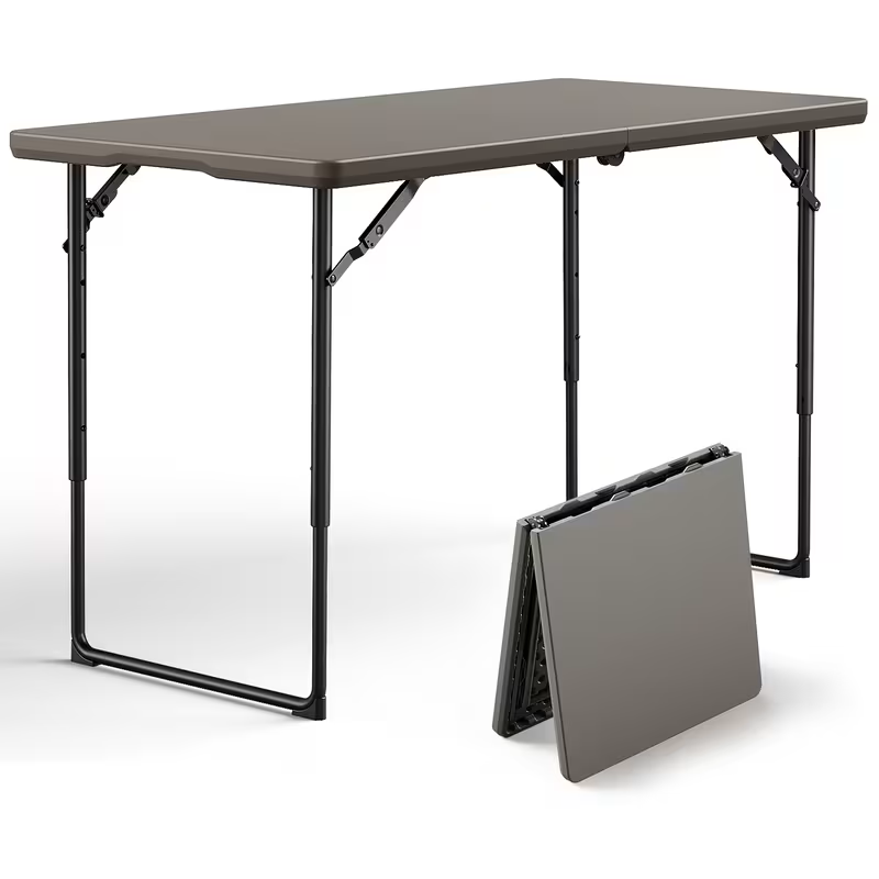 4FT/6FT Portable Plastic Folding Table